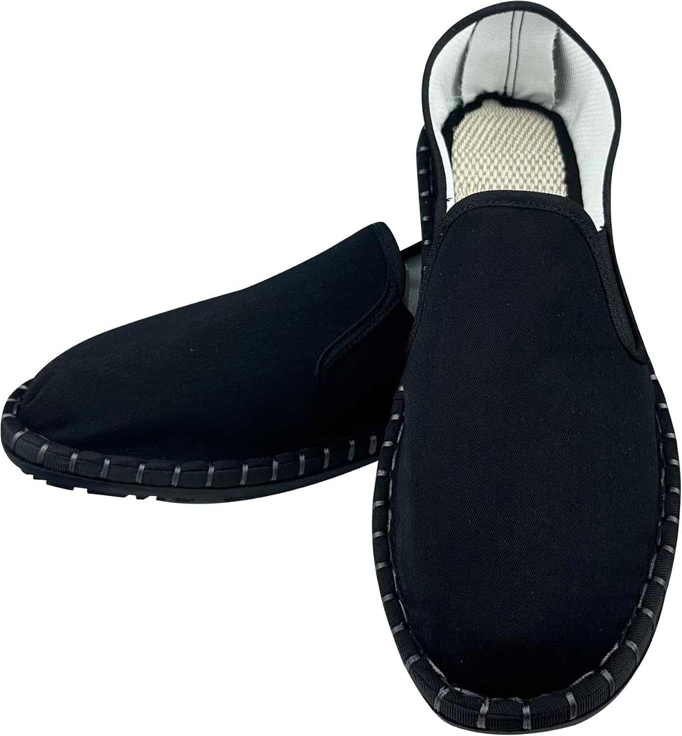 Мужские плоские лодочные туфли, повседневные туфли для кунг-фу и тайцзи, легкие лоферы, слипоны, удобные туфли для прогулок Yuschuh, черный
Мужские плоские лодочные туфли, повседневные туфли для кунг-фу и тайцзи, легкие лоферы, слипоны, удобные туфли для прогулок Yuschuh, черный