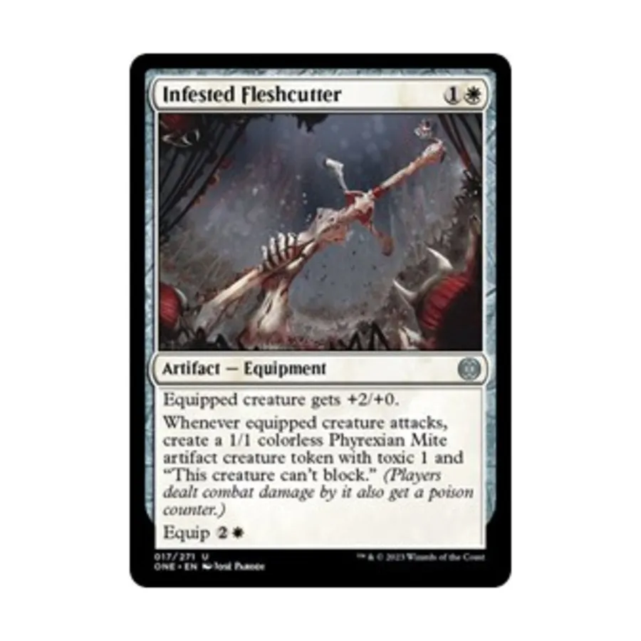 CCG Заражённый плоторез (U), MTG - Phyrexia: All Will Be One
CCG Заражённый плоторез (U), MTG - Phyrexia: All Will Be One