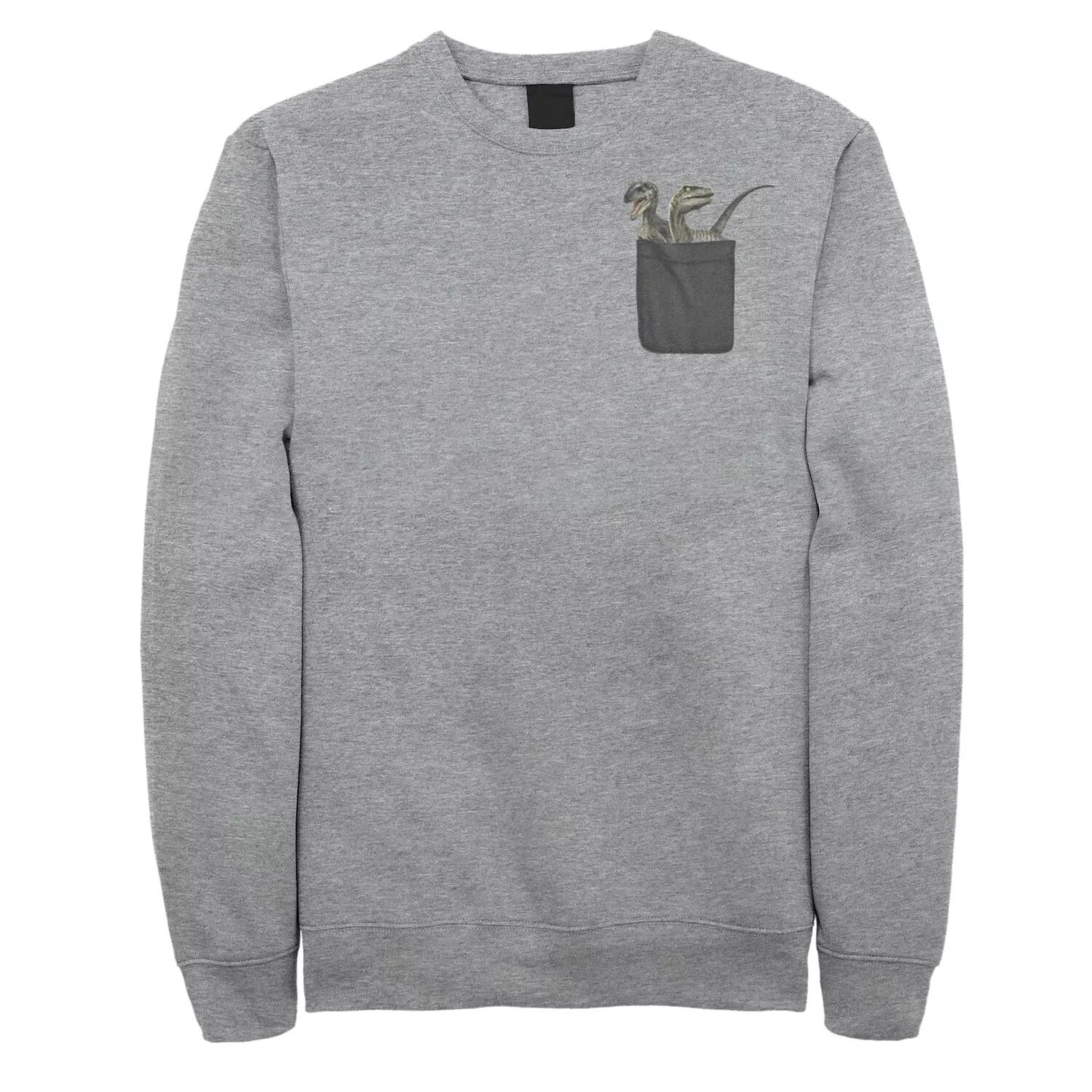 Мужской флисовый пуловер с графическим рисунком Jurassic World Pocket Raptors Licensed Character
Мужской флисовый пуловер с графическим рисунком Jurassic World Pocket Raptors Licensed Character