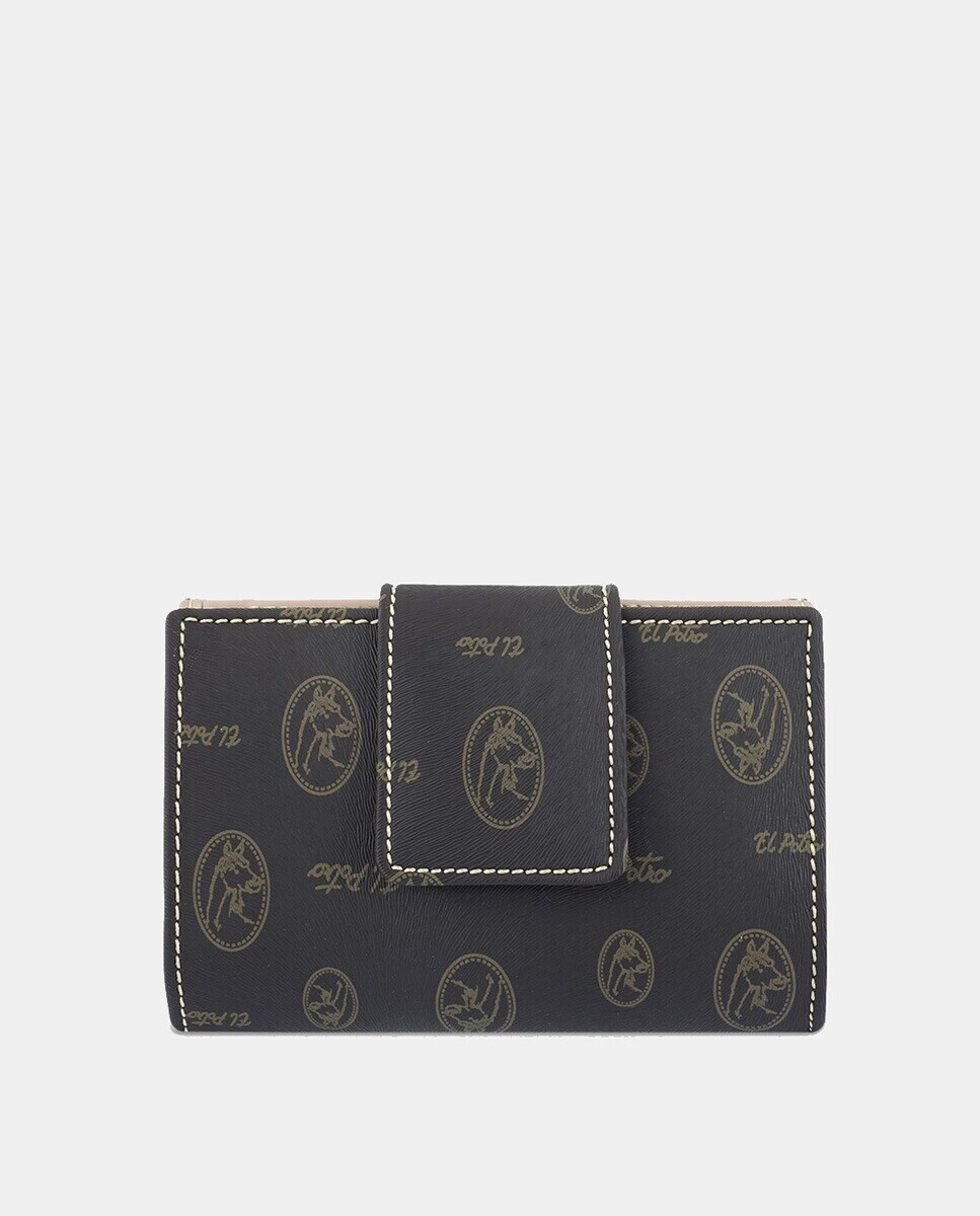 Коричневый кошелек из кожи и парусины El Potro, коричневый
Коричневый кошелек из кожи и парусины El Potro, коричневый