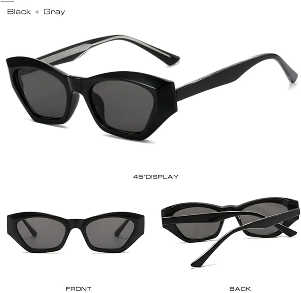 Солнцезащитные очки Polygon Cat Eye с двойным цветовым переходом, женские, ретро, градиентные, с защитой от УФ-излучения UV400, мужские солнцезащитные очки VFDHN, 8
Солнцезащитные очки Polygon Cat Eye с двойным цветовым переходом, женские, ретро, градиентные, с защитой от УФ-излучения UV400, мужские солнцезащитные очки VFDHN, 8