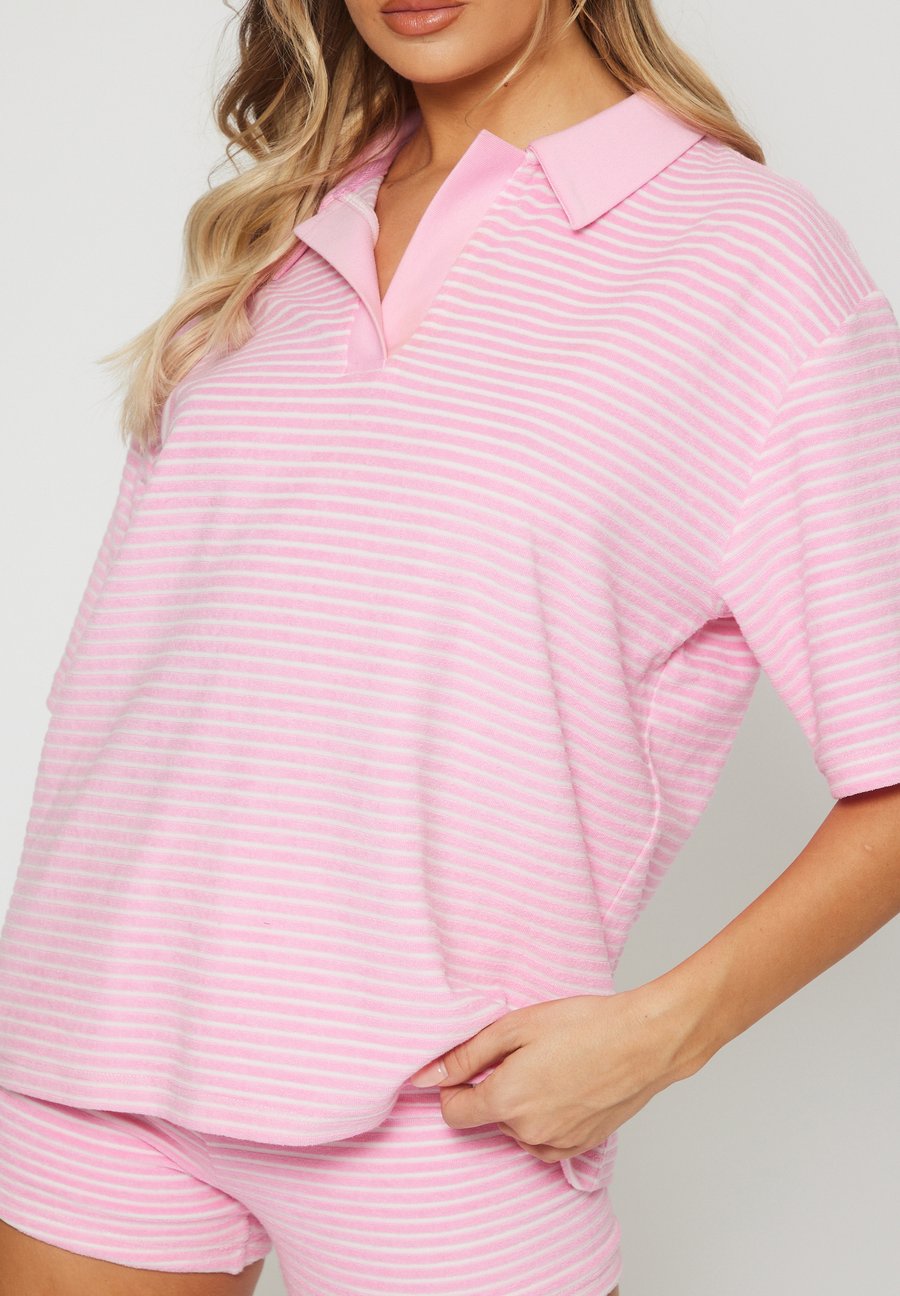 Поло South Beach RUGBY STRIPE COLLARED , Pink
Поло South Beach RUGBY STRIPE COLLARED , Pink