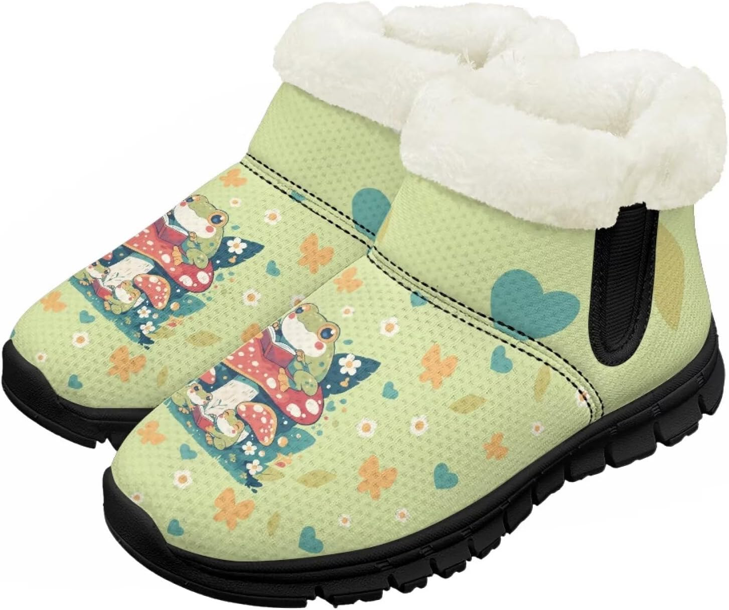 Детские зимние ботинки для мальчиков и девочек, обувь для холодной погоды, прогулочные, с нескользящей подошвой, утепленные мини-ботинки, теплые зимние снежные ботинки Suhoaziia, Frog Mushrooms
Детские зимние ботинки для мальчиков и девочек, обувь для холодной погоды, прогулочные, с нескользящей подошвой, утепленные мини-ботинки, теплые зимние снежные ботинки Suhoaziia, Frog Mushrooms