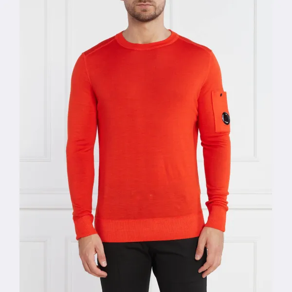 Шерстяной свитер обычного кроя C.P. Company, оранжевый
Шерстяной свитер обычного кроя C.P. Company, оранжевый