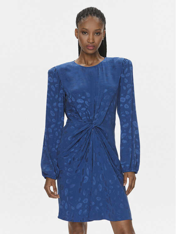 Платье на каждый день стандартный крой Kaminna 50504499 Hugo, синий 
Платье на каждый день стандартный крой Kaminna 50504499 Hugo, синий