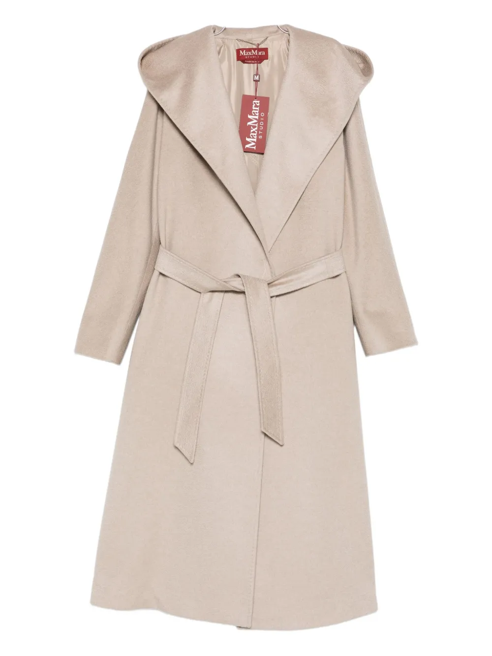 Пальто с капюшоном и поясом MAX MARA, нейтральный
Пальто с капюшоном и поясом MAX MARA, нейтральный