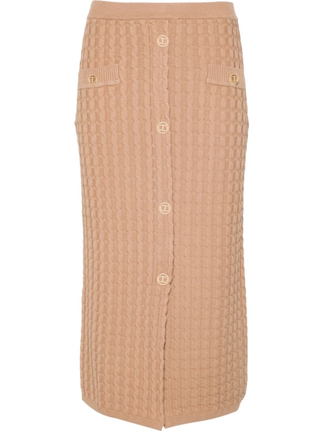 TWINSET юбка миди с косами, нейтральный цвет
TWINSET юбка миди с косами, нейтральный цвет