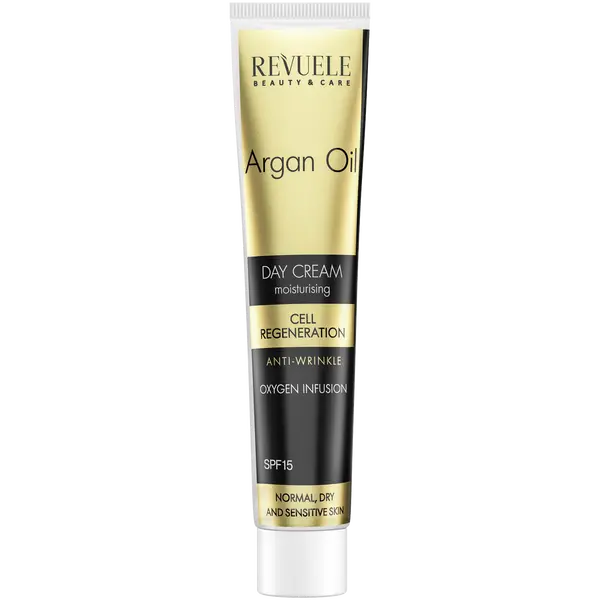 Дневной крем для лица spf15, 50 мл Revuele Cell regeneration argan oil
Дневной крем для лица spf15, 50 мл Revuele Cell regeneration argan oil