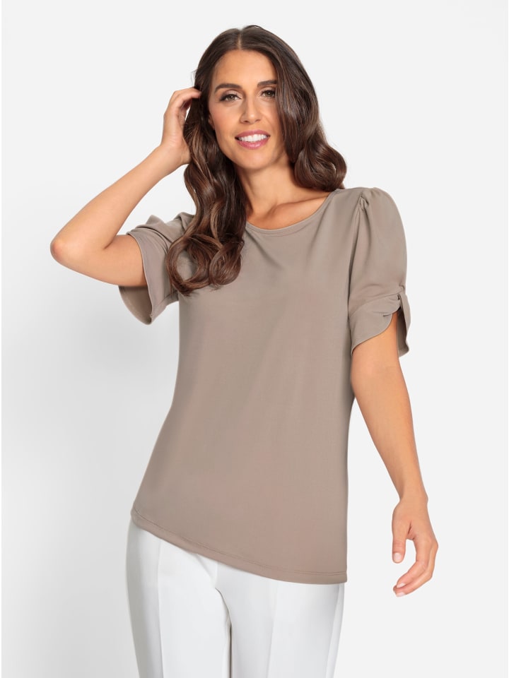 Рубашка с короткими рукавами в кунжутном цвете Heine
Рубашка с короткими рукавами в кунжутном цвете Heine