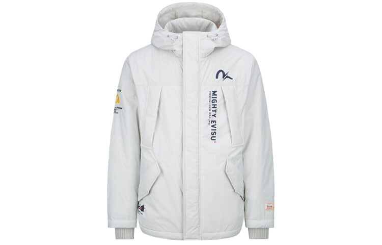 Куртка мужская светло-серая Evisu, серый
Куртка мужская светло-серая Evisu, серый