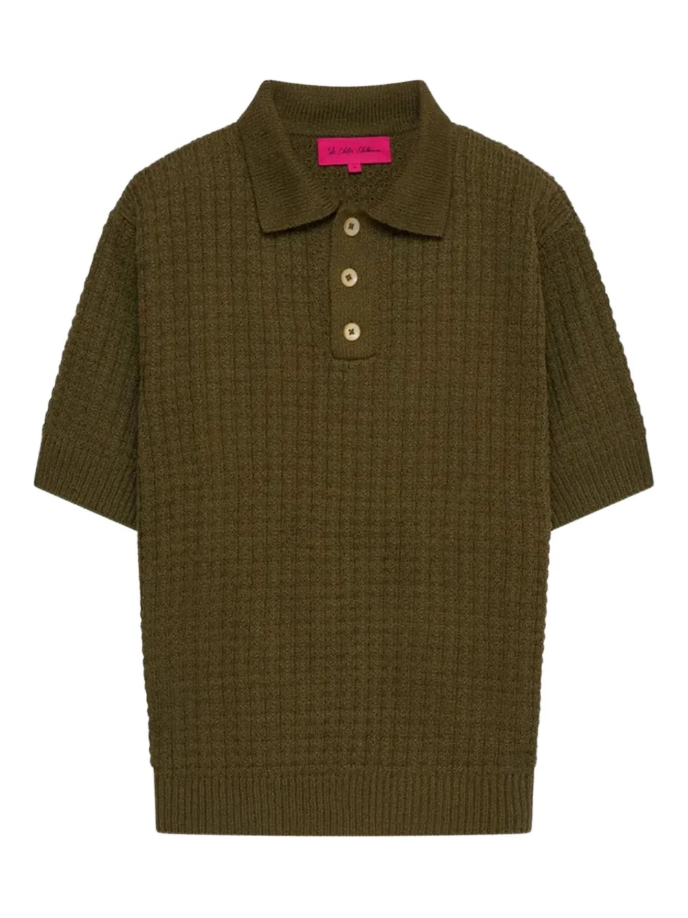 Трикотажная рубашка-поло The Elder Statesman, зеленый
Трикотажная рубашка-поло The Elder Statesman, зеленый