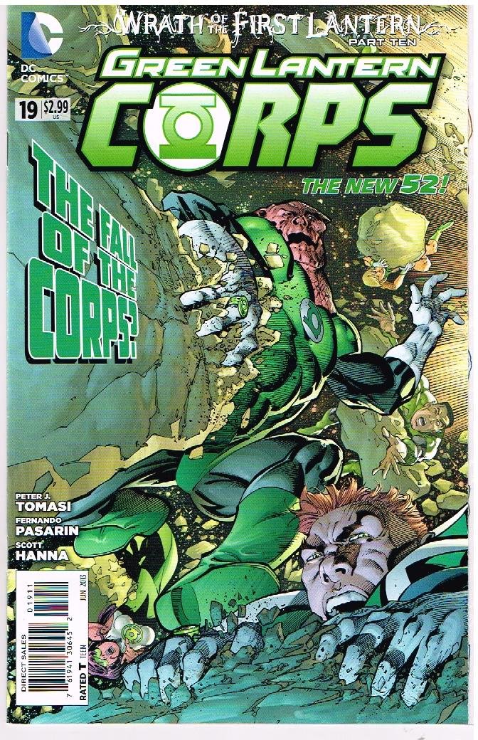 GREEN LANTERN CORPS # 19 DC Comic (June 2013) The New 52 (DC Comics)
GREEN LANTERN CORPS # 19 DC Comic (June 2013) The New 52 (DC Comics)