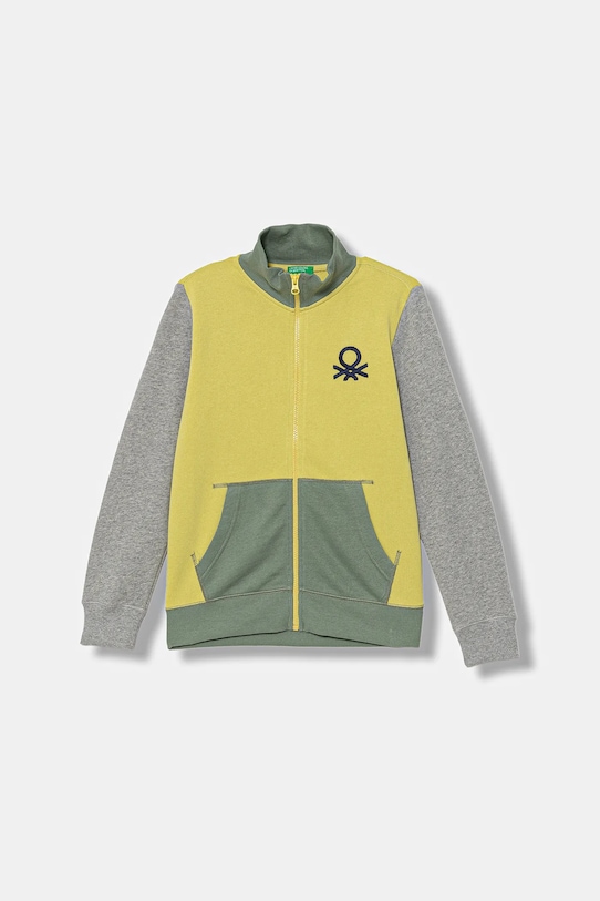 Детская хлопковая толстовка United Colors Of Benetton, зеленый
Детская хлопковая толстовка United Colors Of Benetton, зеленый