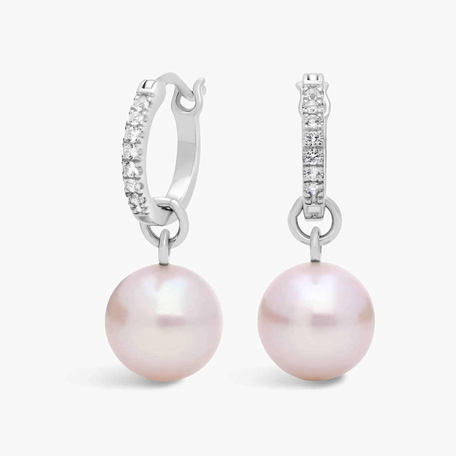 Серьги-подвески с пресноводным культивированным жемчугом и белым топазом из стерлингового серебра (8,5-9 мм) Blue Nile
Серьги-подвески с пресноводным культивированным жемчугом и белым топазом из стерлингового серебра (8,5-9 мм) Blue Nile