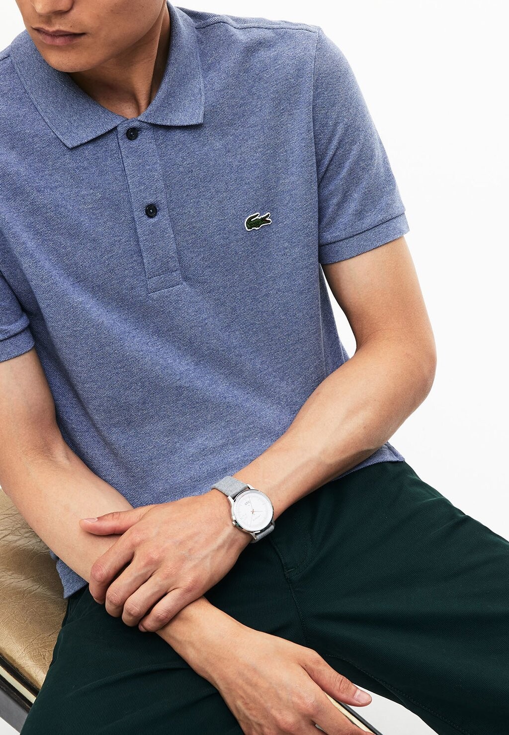 Рубашка поло Lacoste, сине-серый
Рубашка поло Lacoste, сине-серый