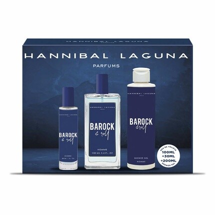 Hannibal Laguna Perfume Set for Men Baroque & Roll Parfums Saphir
Hannibal Laguna Perfume Set for Men Baroque & Roll Parfums Saphir