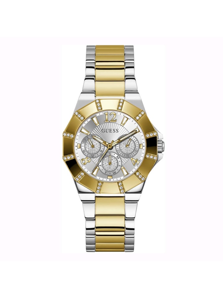 Guess Аналоговые женские часы в золоте
Guess Аналоговые женские часы в золоте