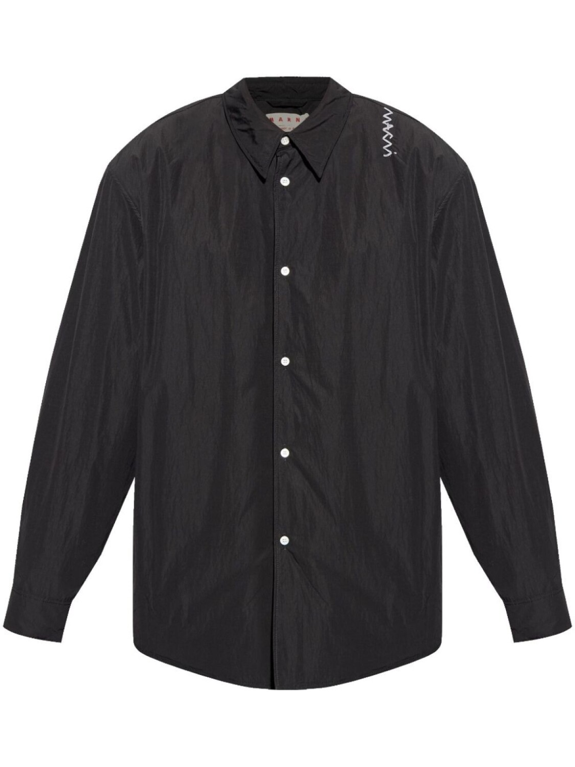 Вышитая рубашка Marni, черный
Вышитая рубашка Marni, черный