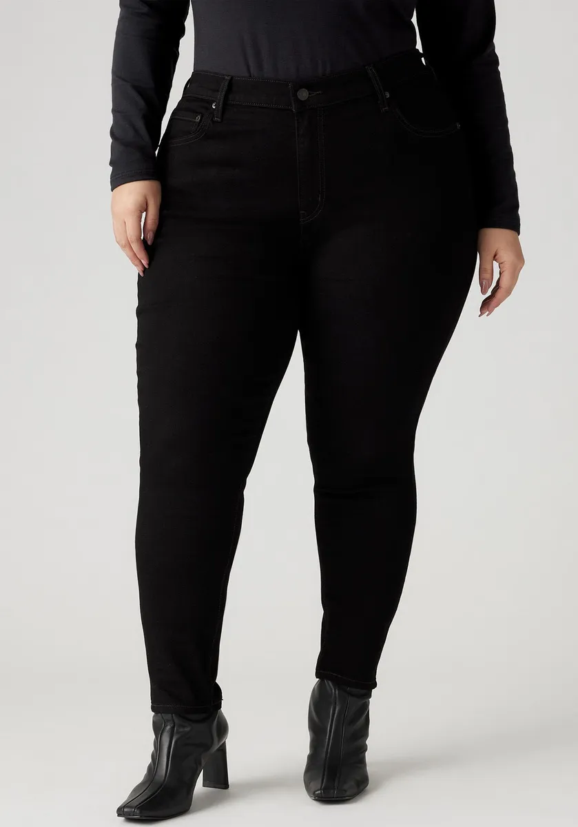 Джинсы скинни Levi's Plus "721 PL HI RISE SKINNY", очень облегающего фигуру, цвет Midnight Gaze 
Джинсы скинни Levi's Plus "721 PL HI RISE SKINNY", очень облегающего фигуру, цвет Midnight Gaze