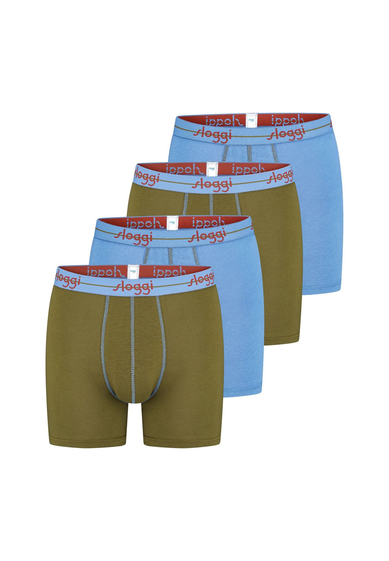 Длинные шорты/брюки Набор из 4 мужчин Начало Sloggi, цвет Blau / Gr_n
Длинные шорты/брюки Набор из 4 мужчин Начало Sloggi, цвет Blau / Gr_n