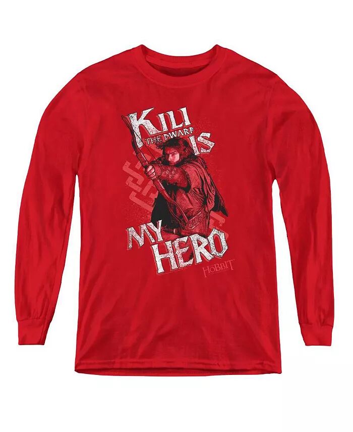 Свитшот с длинным рукавом для мальчиков и подростков Kili Is My Hero The Hobbit, красный
Свитшот с длинным рукавом для мальчиков и подростков Kili Is My Hero The Hobbit, красный