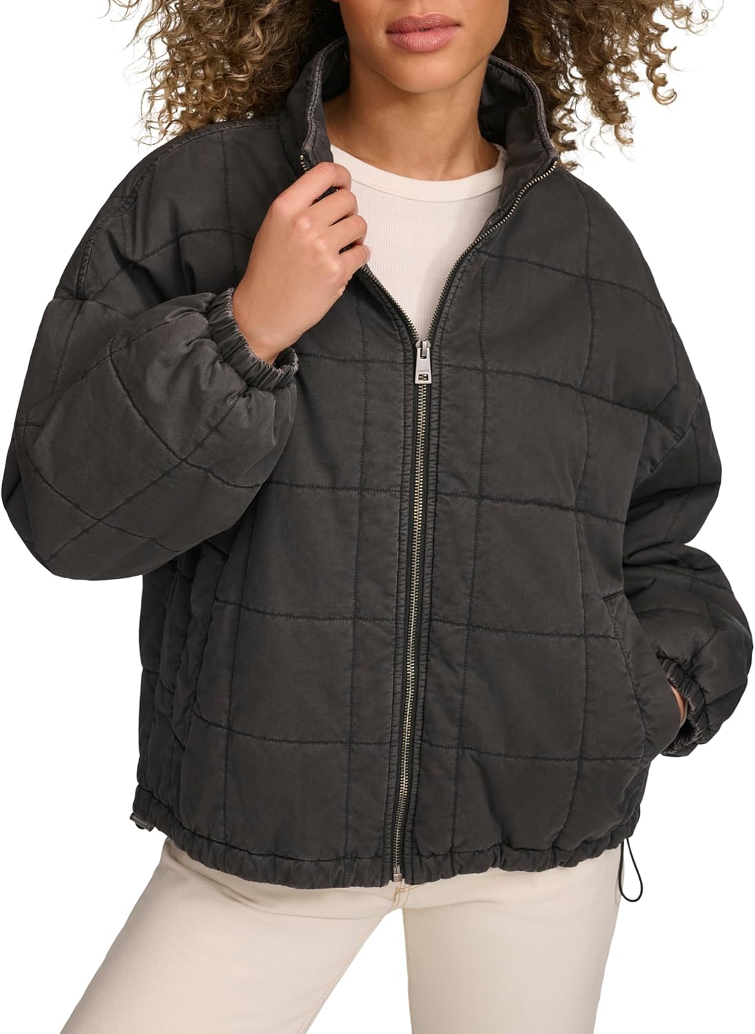 Женская куртка Levi's стеганая из хлопка, черный
Женская куртка Levi's стеганая из хлопка, черный