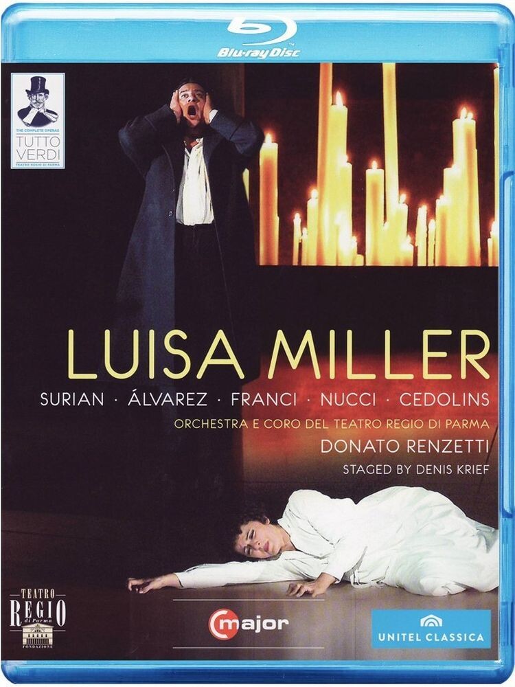Диск Blu-ray Luisa Miller (BLU-RAY)
Диск Blu-ray Luisa Miller (BLU-RAY)