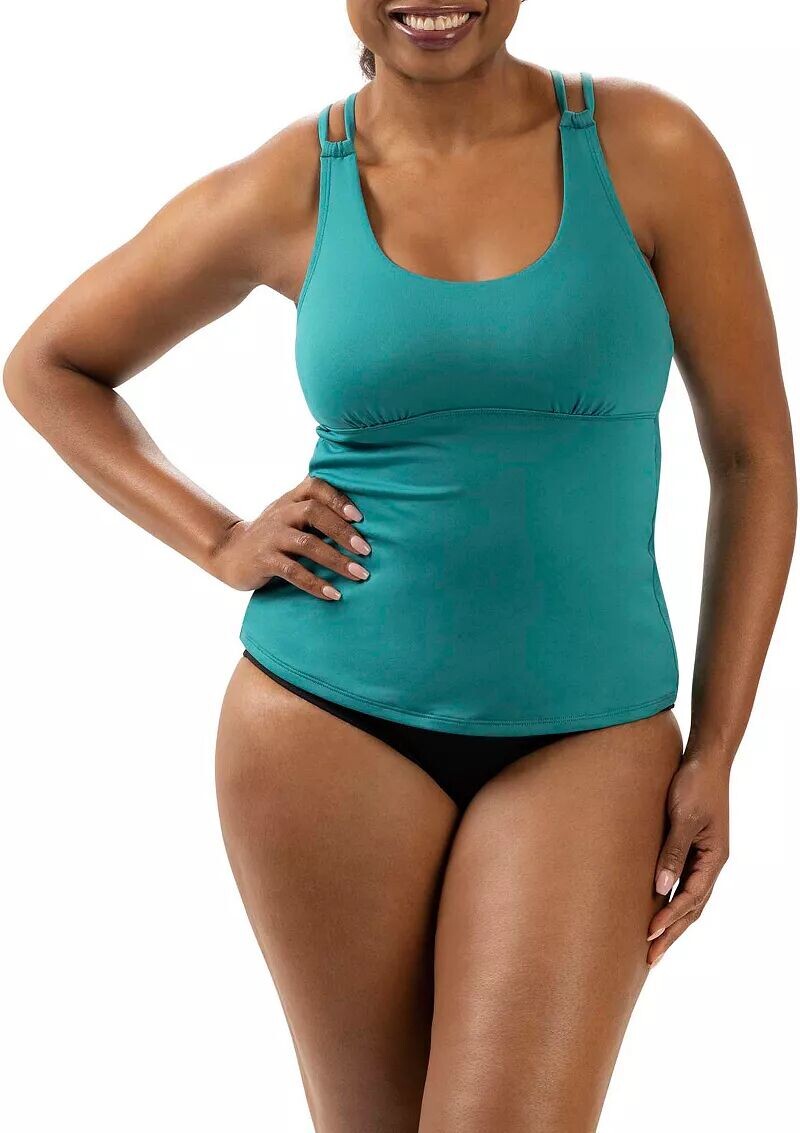 Женский однотонный купальник-танкини Dolfin с овальным вырезом
Женский однотонный купальник-танкини Dolfin с овальным вырезом