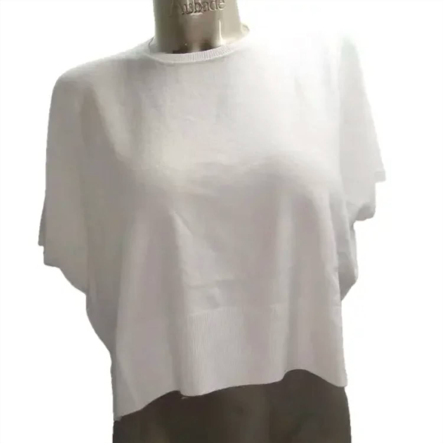 Женская толстовка свободного кроя с коротким рукавом и отделкой в рубчик белого цвета Splendid
Женская толстовка свободного кроя с коротким рукавом и отделкой в рубчик белого цвета Splendid