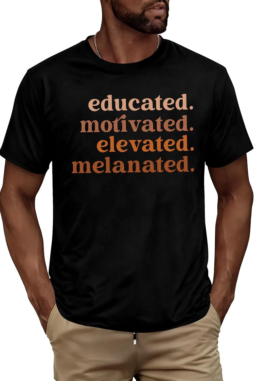 Футболка Black History Month для мужчин: футболка с коротким рукавом PICKID
Футболка Black History Month для мужчин: футболка с коротким рукавом PICKID