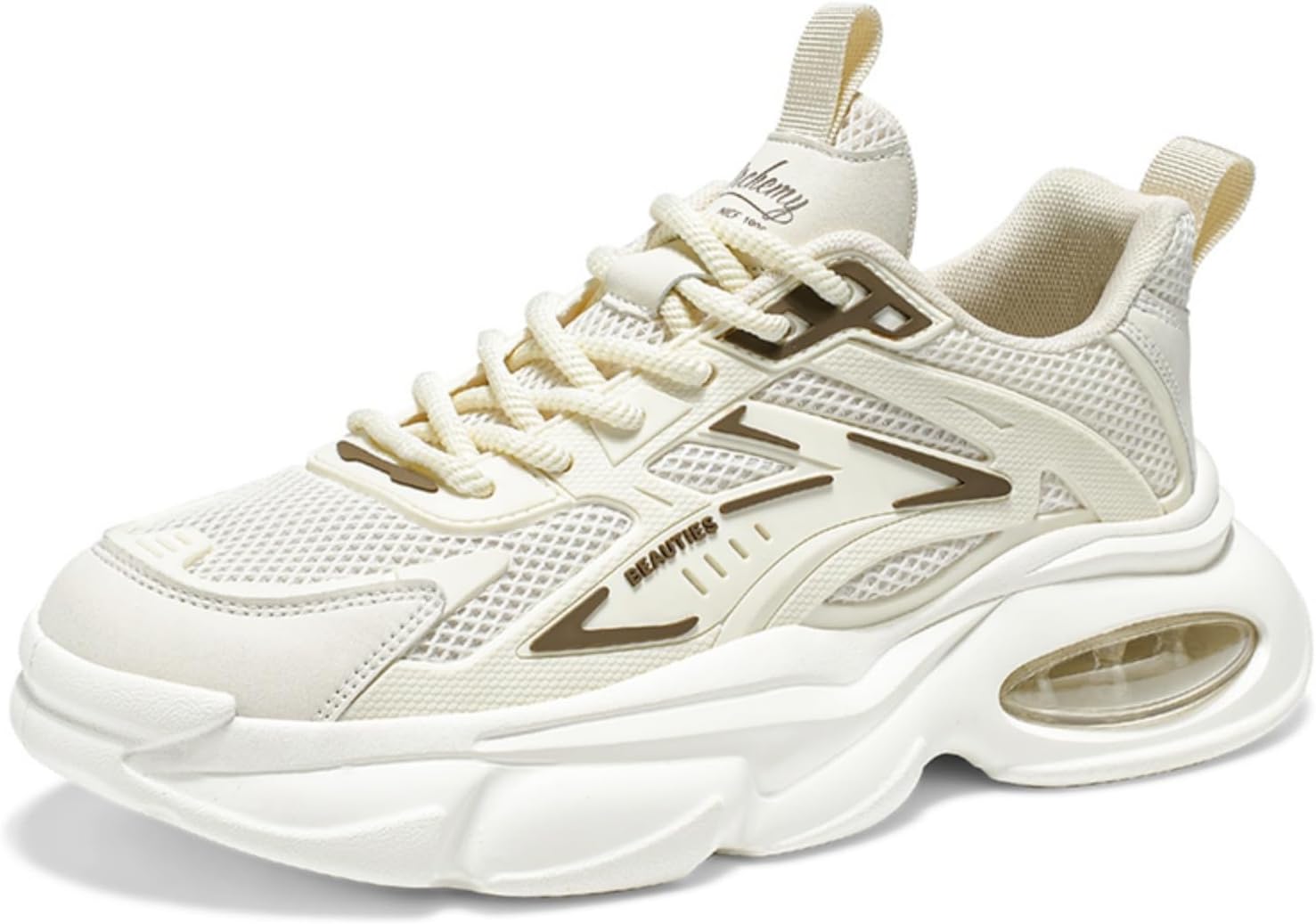 Мужские кроссовки со шнуровкой из модной коллекции- кроссовки для бега и джоггинга, идеально подходящие для прогулок и занятий теннисом Khwfjas, бежевый
Мужские кроссовки со шнуровкой из модной коллекции- кроссовки для бега и джоггинга, идеально подходящие для прогулок и занятий теннисом Khwfjas, бежевый