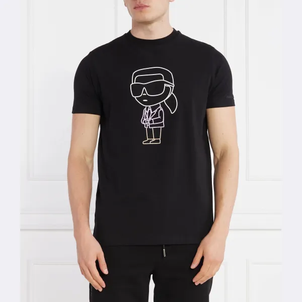 Футболка стандартного кроя Karl Lagerfeld, черный
Футболка стандартного кроя Karl Lagerfeld, черный