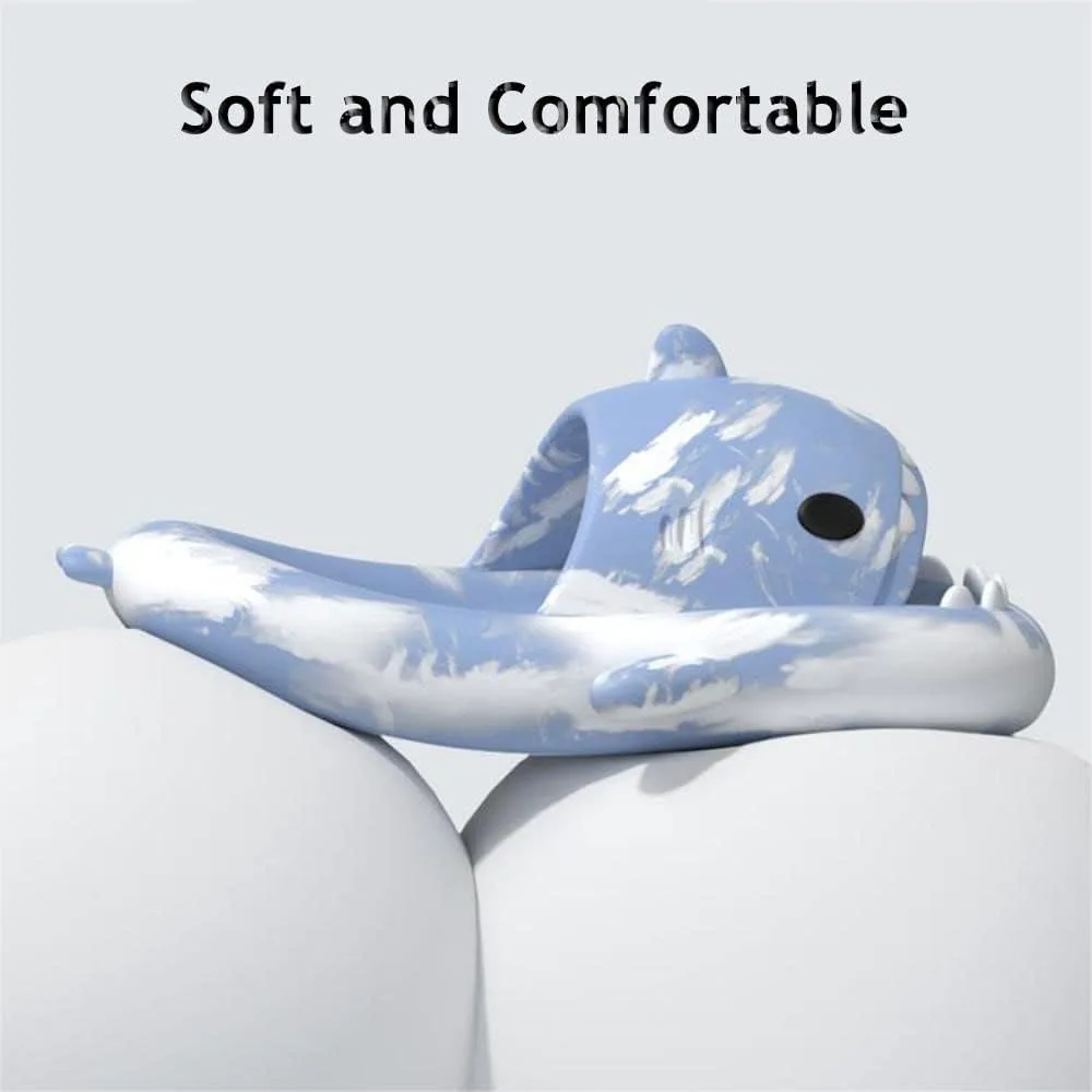 Тапочки для детей Zureto Shark, Тапочки для детей Cloudy Shark, Милые мультяшные детские тапочки Акула, белый
Тапочки для детей Zureto Shark, Тапочки для детей Cloudy Shark, Милые мультяшные детские тапочки Акула, белый