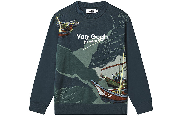 Van Gogh Museum 2.0 Свитер для мужчин с принтом по всей поверхности Fila, цвет All Over Print 
Van Gogh Museum 2.0 Свитер для мужчин с принтом по всей поверхности Fila, цвет All Over Print