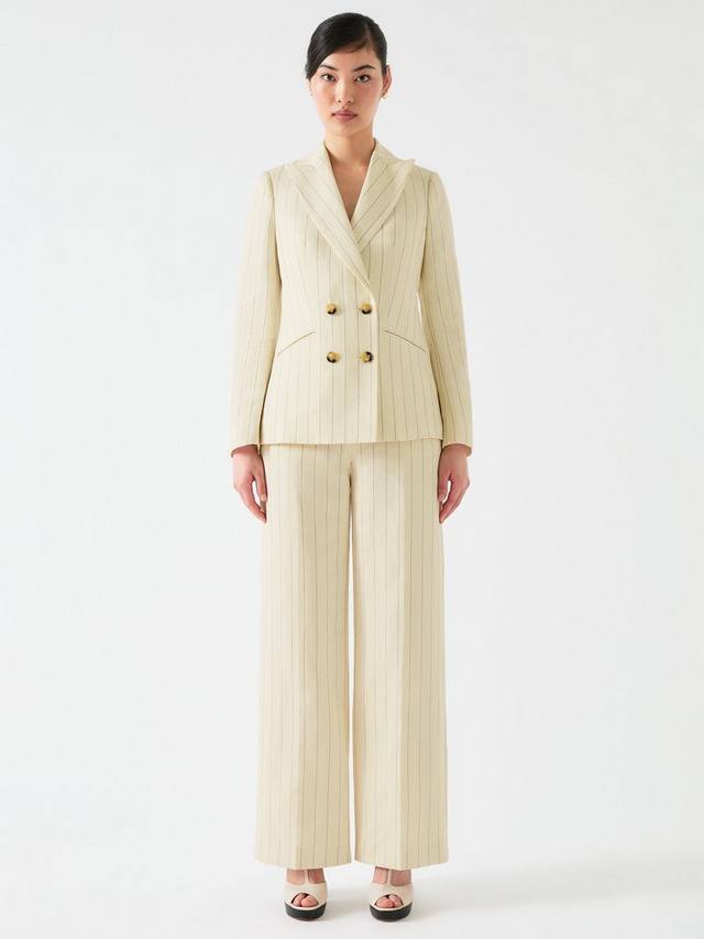 Пиджак Amore из льняной смеси в полоску L.K.Bennett, Cream/Black
Пиджак Amore из льняной смеси в полоску L.K.Bennett, Cream/Black