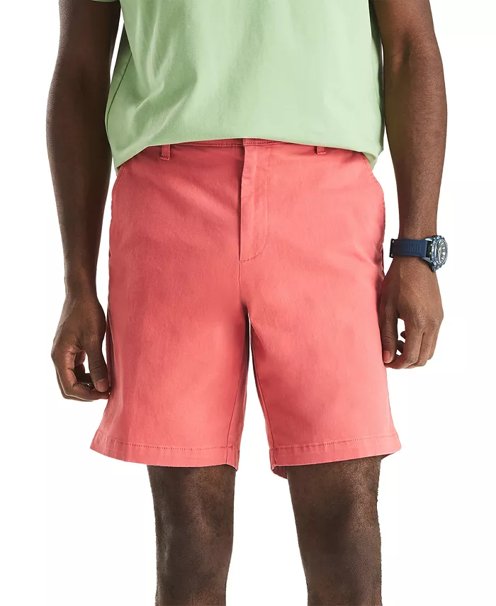 Мужские однотонные эластичные твиловые шорты Deck длиной 8,5 дюйма Nautica, красный
Мужские однотонные эластичные твиловые шорты Deck длиной 8,5 дюйма Nautica, красный