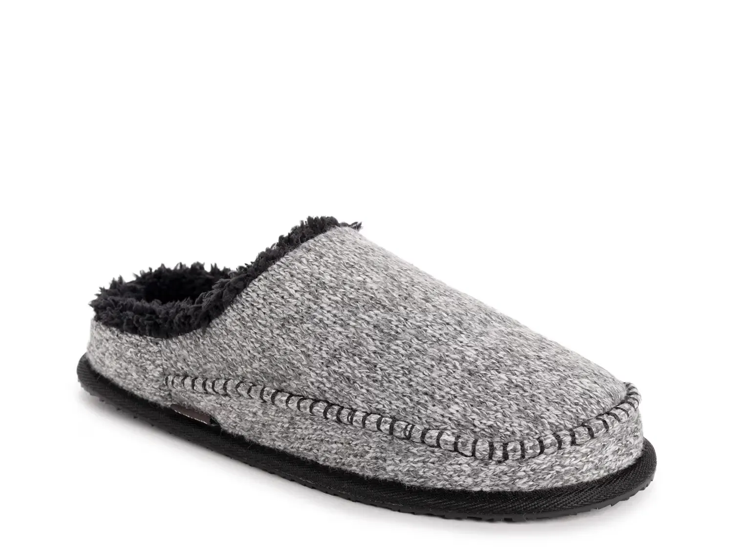 Pieced Scuff Тапочки Muk Luks, Grey 
Pieced Scuff Тапочки Muk Luks, Grey