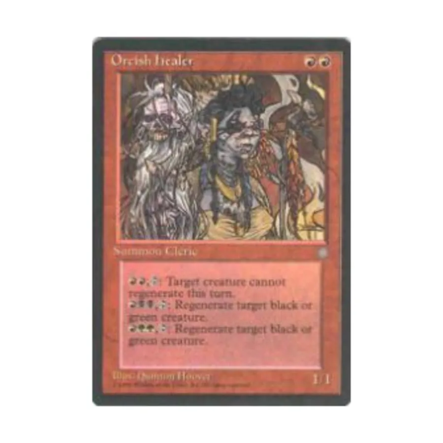 CCG Орк-целитель (U), MTG - Ice Age
CCG Орк-целитель (U), MTG - Ice Age