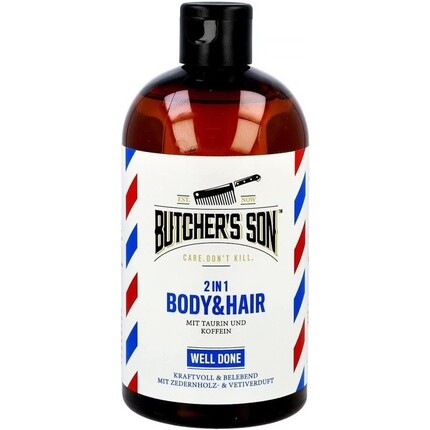 Butcher's Son Шампунь для тела и волос 2-в-1 Well Done, 420 мл Murnauer
Butcher's Son Шампунь для тела и волос 2-в-1 Well Done, 420 мл Murnauer
