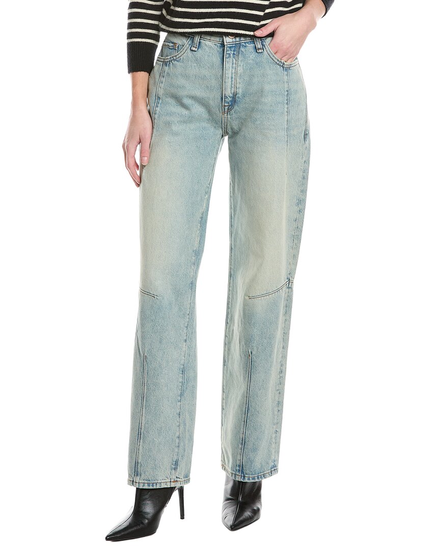 Triarchy Goldie Mid-Rise Darted Venice Vintage Indigo Straight Jean
Triarchy Goldie Mid-Rise Darted Venice Vintage Indigo Straight Jean