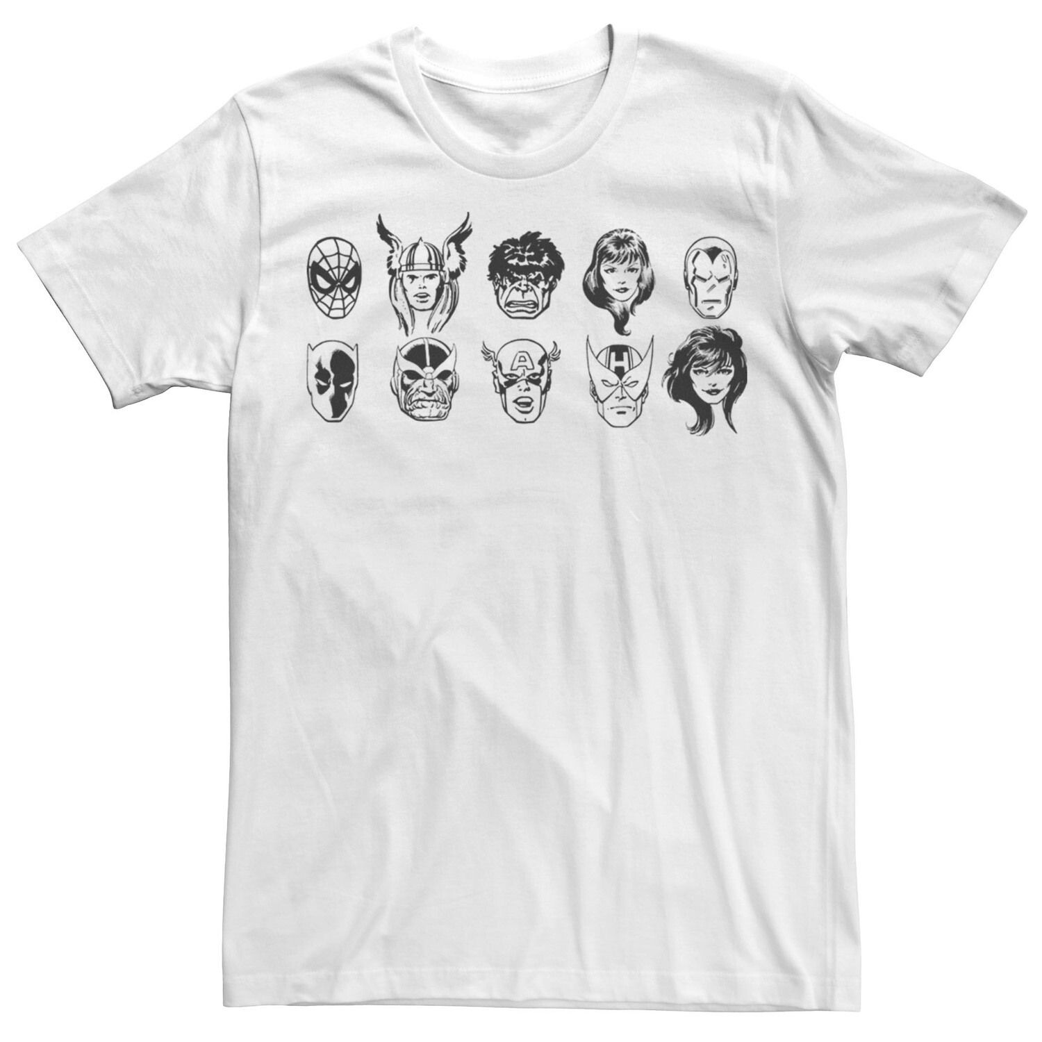 Мужская футболка с героями комиксов Marvel Group Shot Licensed Character
Мужская футболка с героями комиксов Marvel Group Shot Licensed Character