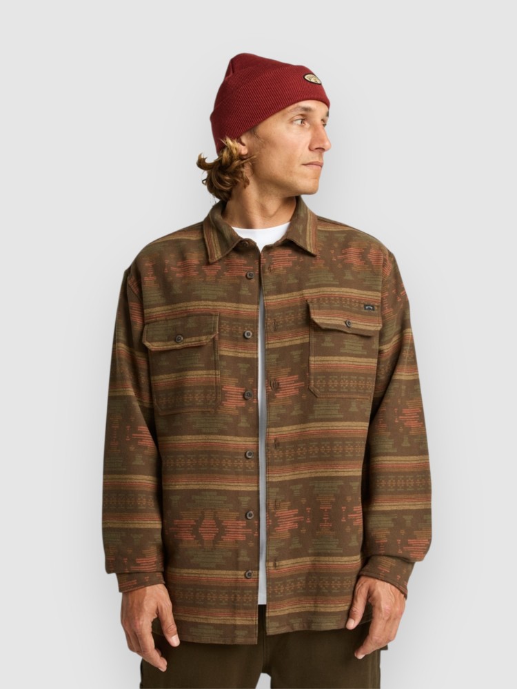 Рубашка Billabong Offshore Jacquard Flannel Hemd, dark cedar
Рубашка Billabong Offshore Jacquard Flannel Hemd, dark cedar