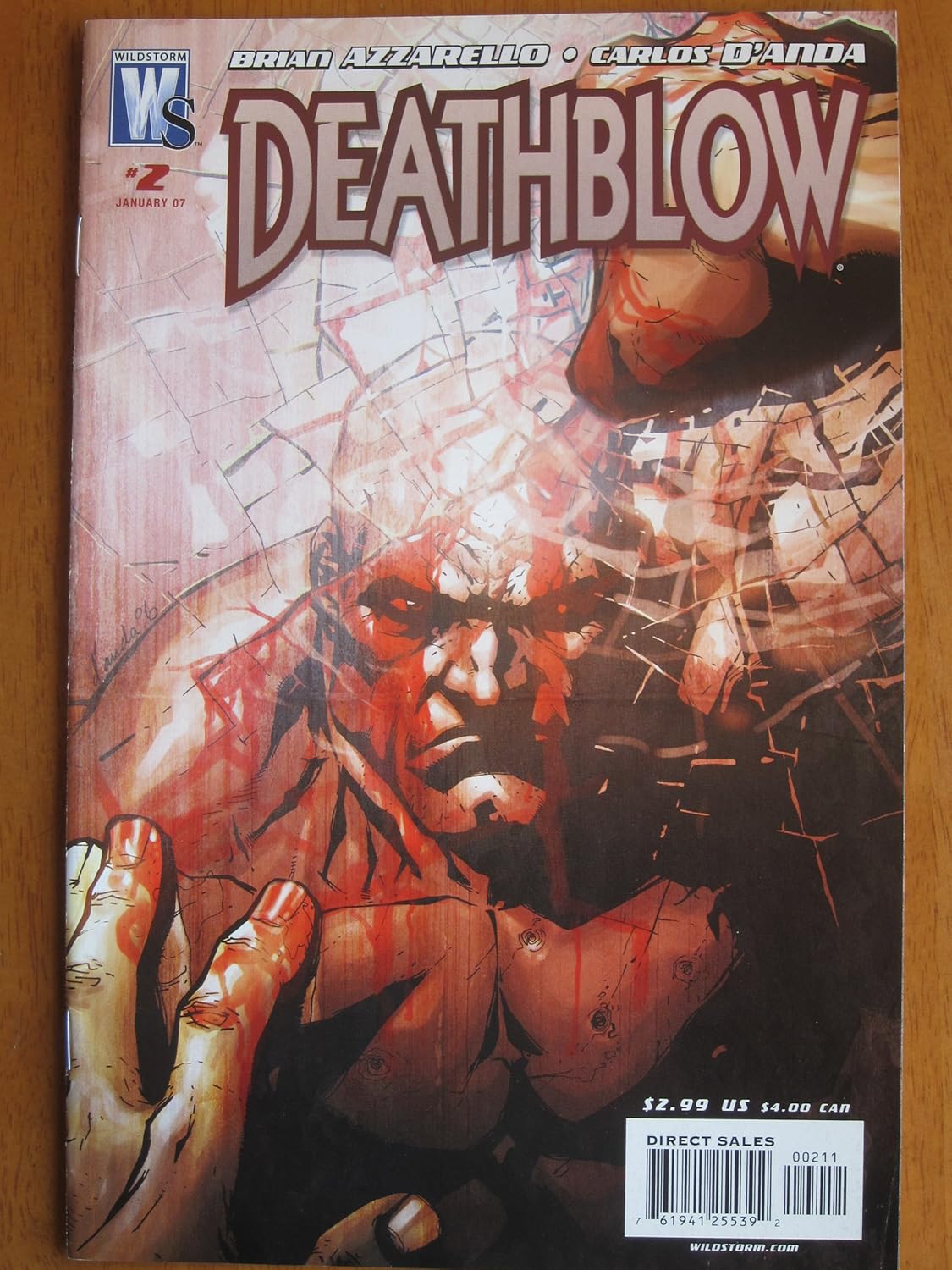 Deathblow #2, January 2007 (Wildstorm Comics)
Deathblow #2, January 2007 (Wildstorm Comics)