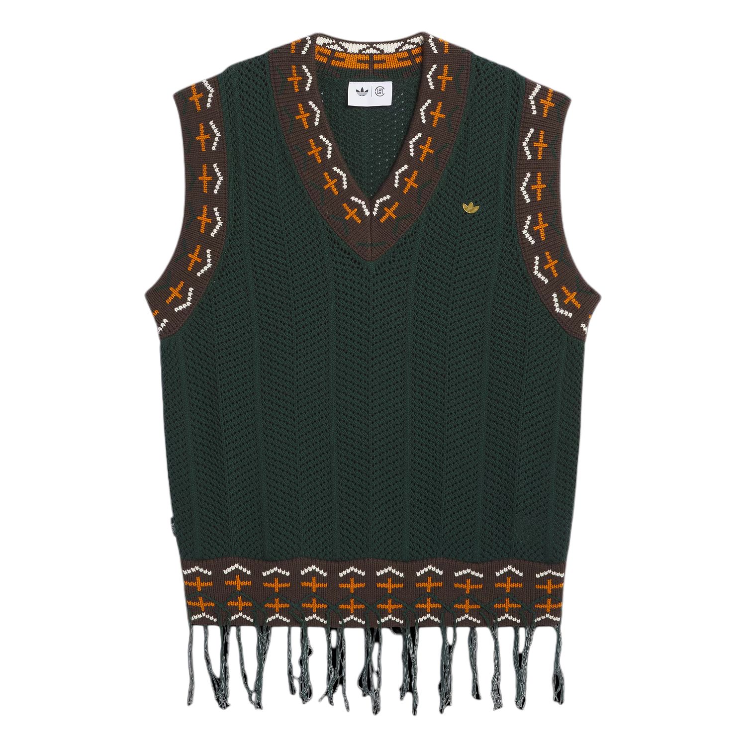 Adidas Originals Топ X Clot вязаный жилет от Edison Chen, Night Sky Green
Adidas Originals Топ X Clot вязаный жилет от Edison Chen, Night Sky Green