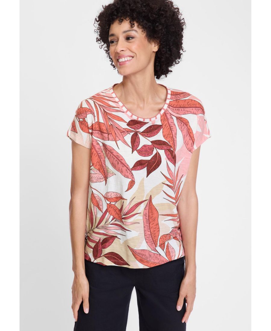 Женская футболка с принтом в виде листьев Olsen, Desert rose, Коричневый, Женская футболка с принтом в виде листьев Olsen, Desert rose
Женская футболка с принтом в виде листьев Olsen, Desert rose, Коричневый, Женская футболка с принтом в виде листьев Olsen, Desert rose