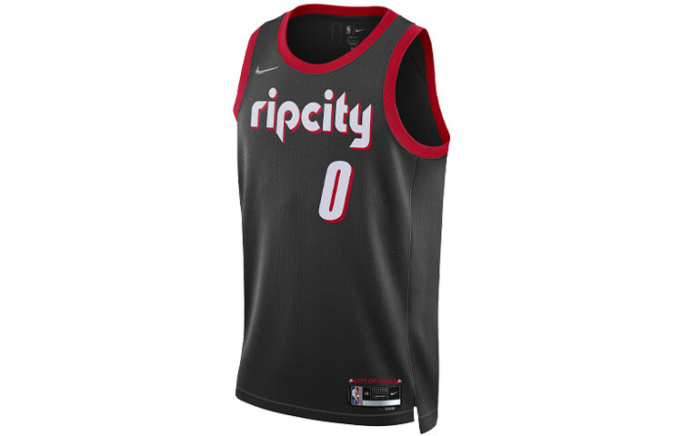 Джерси Nike NBA Portland Trail Blazers City Edition Mixtape Damian Lillard Maillot, черный, цвет Black
Джерси Nike NBA Portland Trail Blazers City Edition Mixtape Damian Lillard Maillot, черный, цвет Black