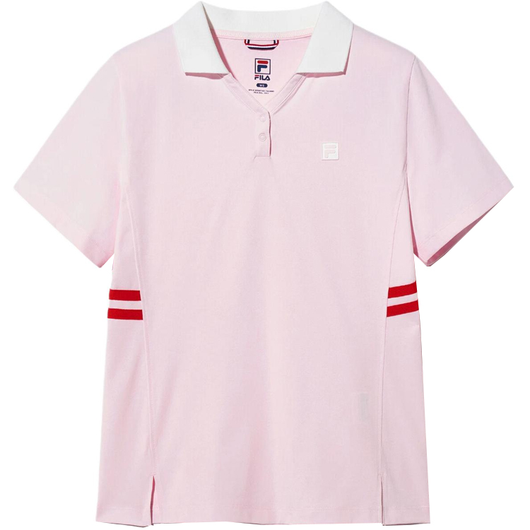 FILA Женская поло светло-розового цвета
FILA Женская поло светло-розового цвета