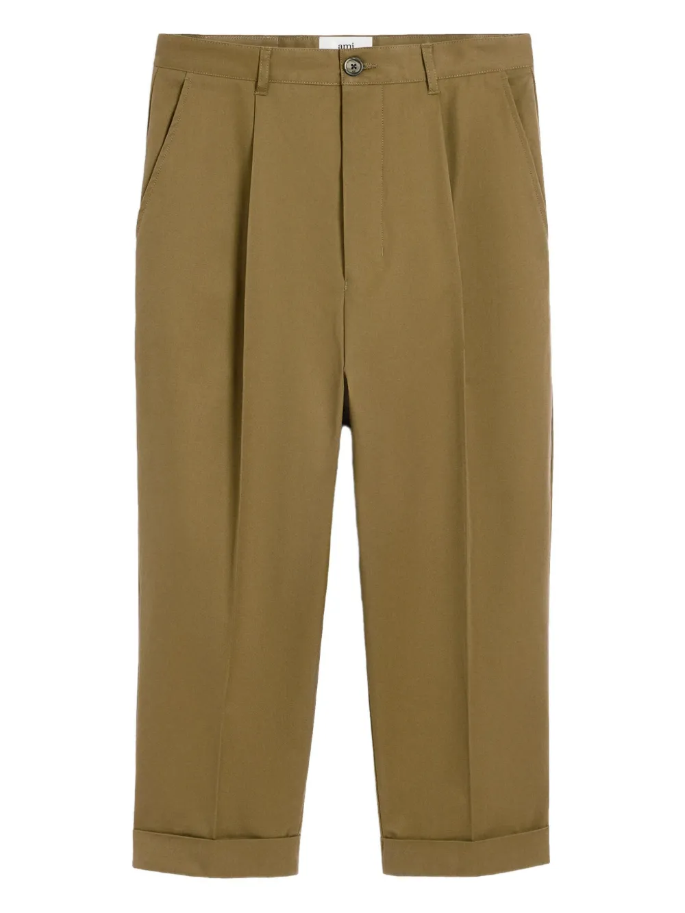 Брюки с карманами AMI Paris, зеленый
Брюки с карманами AMI Paris, зеленый