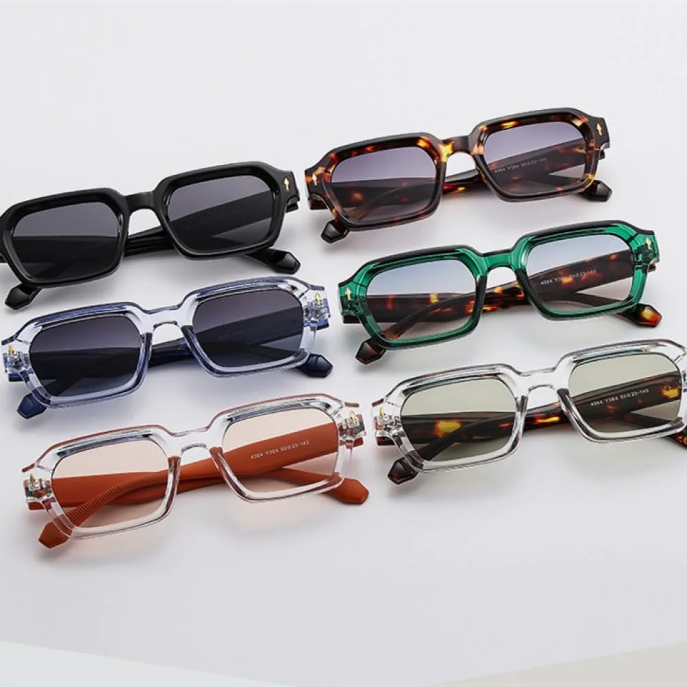 Ретро маленькие квадратные солнцезащитные очки для женщин и мужчин с заклепками, модные очки, роскошные солнцезащитные очки UV400 для женщин LJTJTAV, Transparent
Ретро маленькие квадратные солнцезащитные очки для женщин и мужчин с заклепками, модные очки, роскошные солнцезащитные очки UV400 для женщин LJTJTAV, Transparent