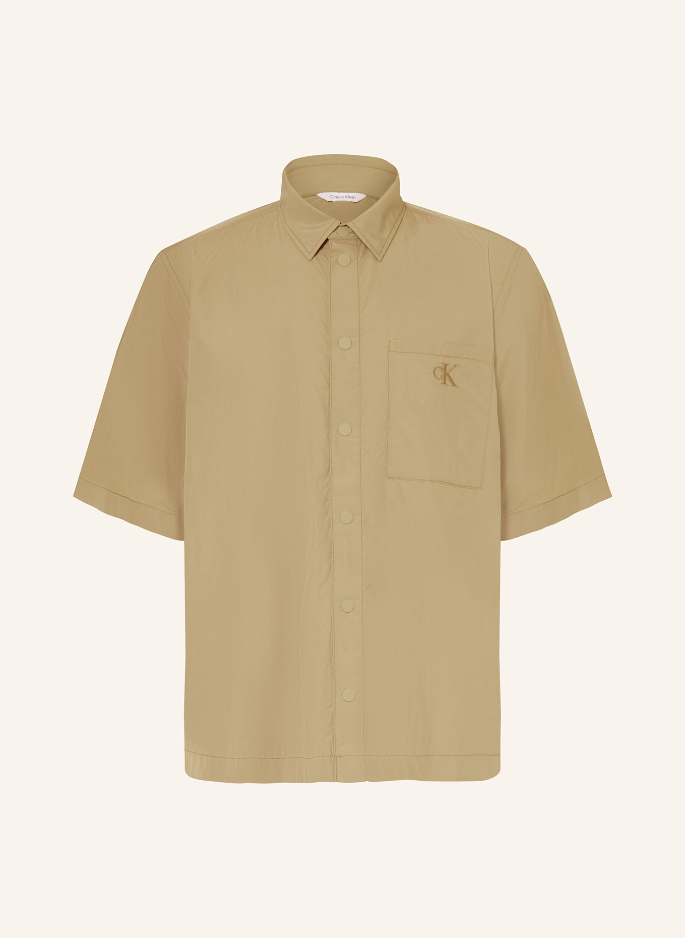 Рубашка с короткими рукавами Calvin Klein, зеленый
Рубашка с короткими рукавами Calvin Klein, зеленый